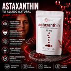 ASTAXANTINA: El antioxidante que te devuelve juventud y energía.