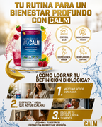 MAXCALM: Reduce estrés y tensión naturalmente